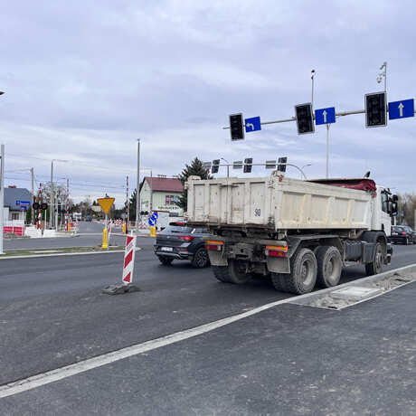 Przebudowa ul. Warszawskiej w Rzeszowie [listopad 2023] - fot 3